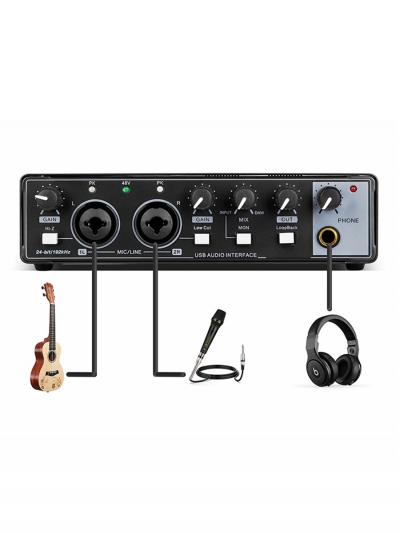 Аудио карта, Live K Song, разрешение 24 бит/192 кГц-2