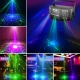 Лазерный проектор / светомузыка Party Light DMX-512 (RGB лазер, стробоскоп, LED, ультрафиолет)